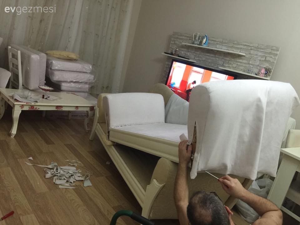 Kendin Yap, Mobilya boyama, Öncesi / Sonrası