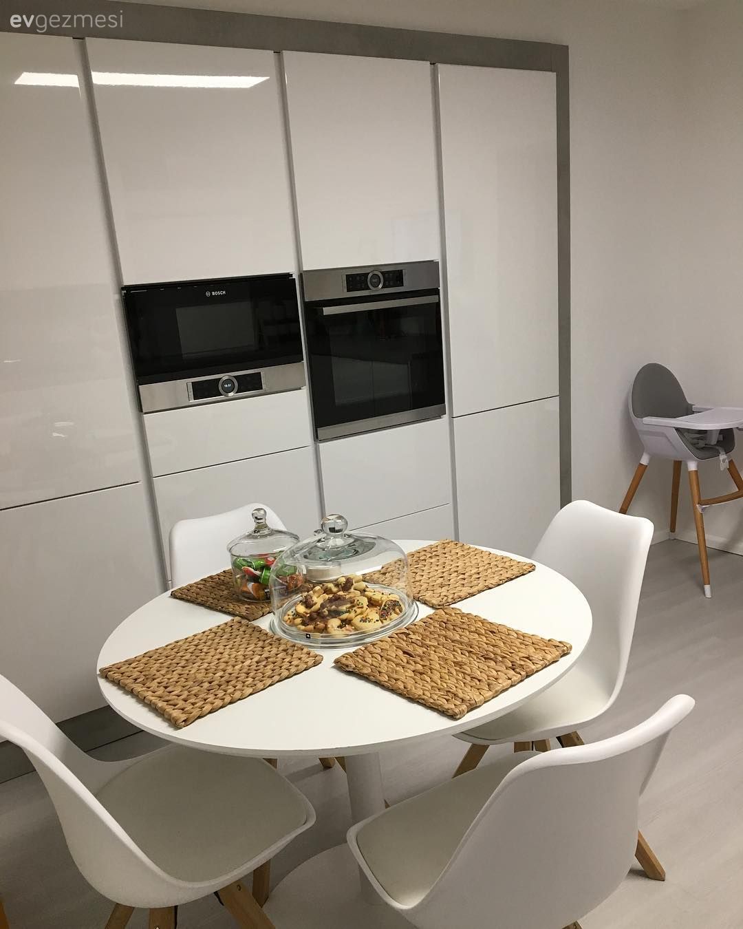 Mutfak masası, Mutfak, Beyaz mutfak, Modern mutfak