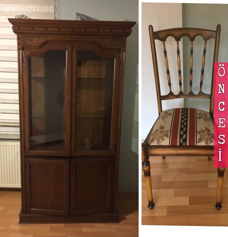 Kendin Yap, Mobilya boyama, Öncesi / Sonrası