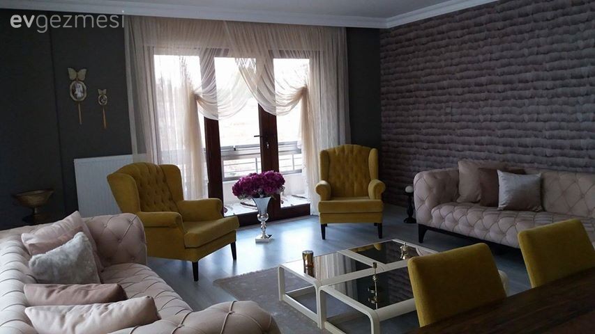 Toprak renkler, doğal ve sıcak bir dekor: Sevim hanımın evi.