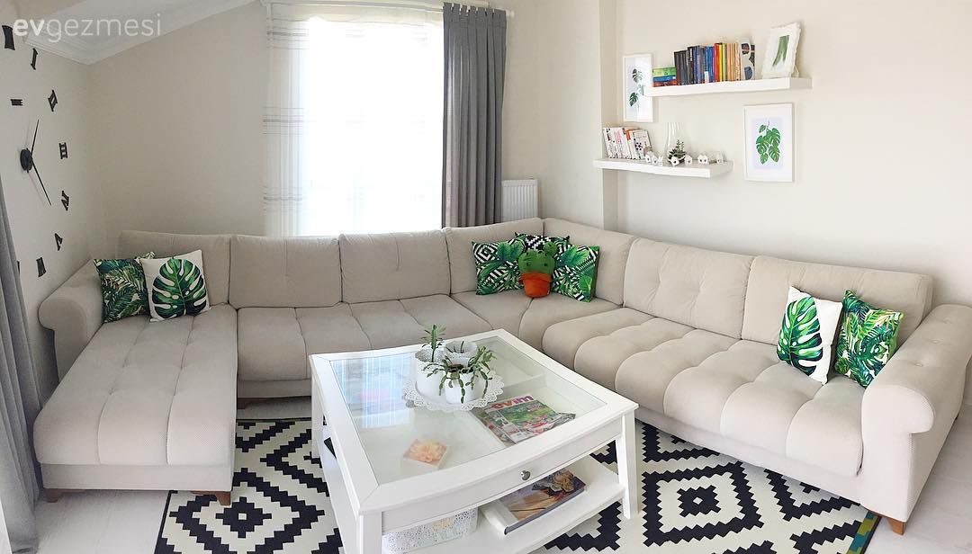 Bu Dubleks Evde Estetik Kadar Kullanışlılık da Ön Planda.