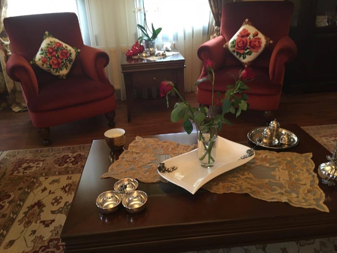 Ahşap Mobilya, Berjer, Orta sehpa