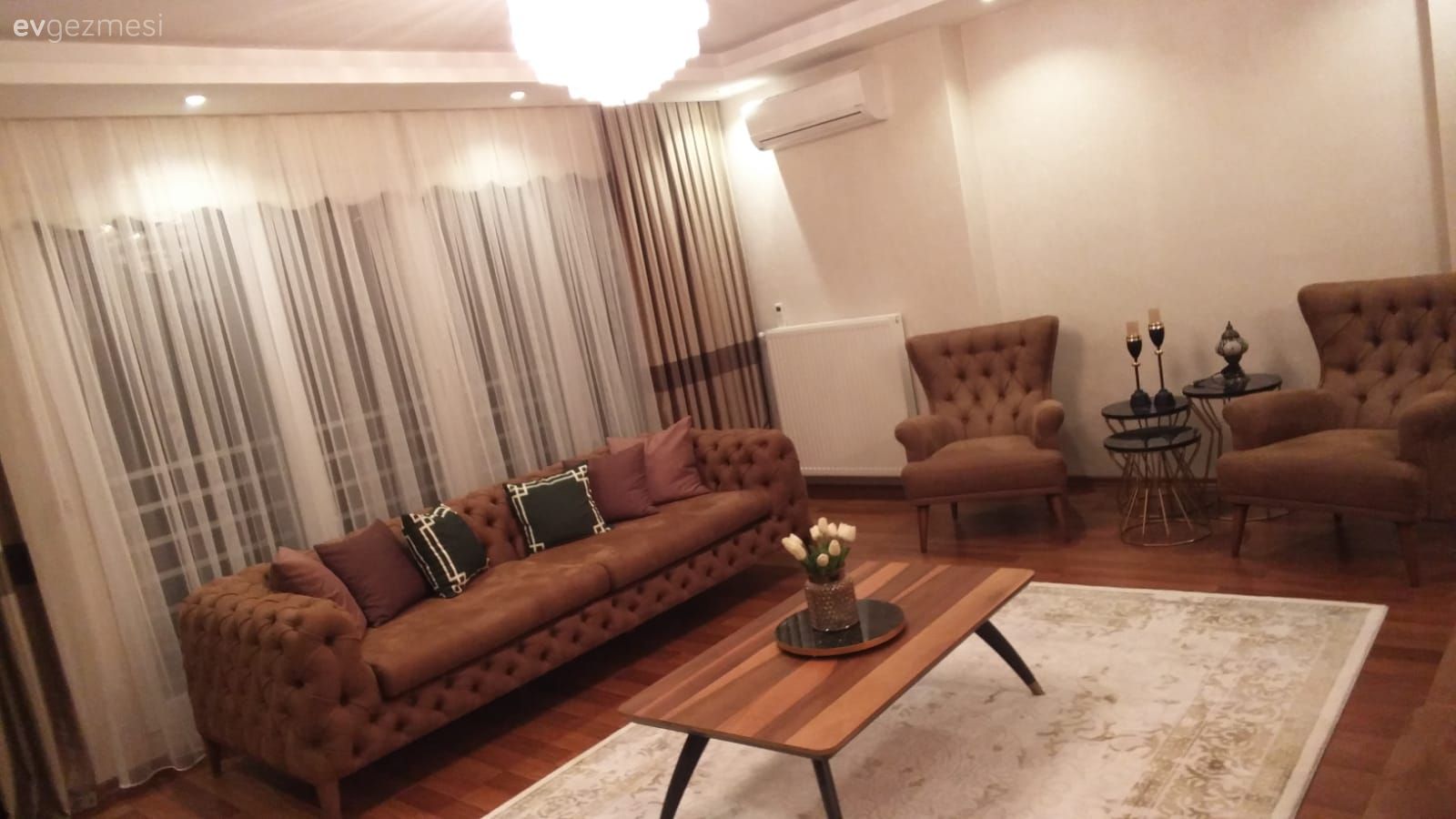 Bu İstanbul Evi Sıcacık Renklerle Davetkar Bir Hisse Sahip