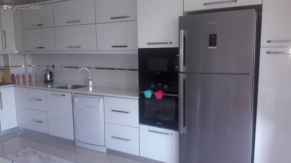 Beyaz mutfak, Modern mutfak, Mutfak