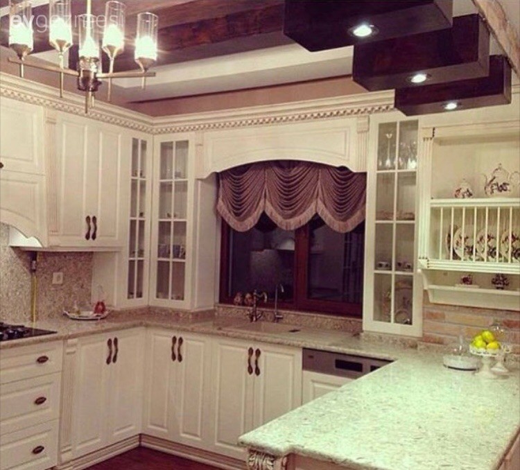 Aydınlatma, Mutfak, Tavan, Beyaz mutfak