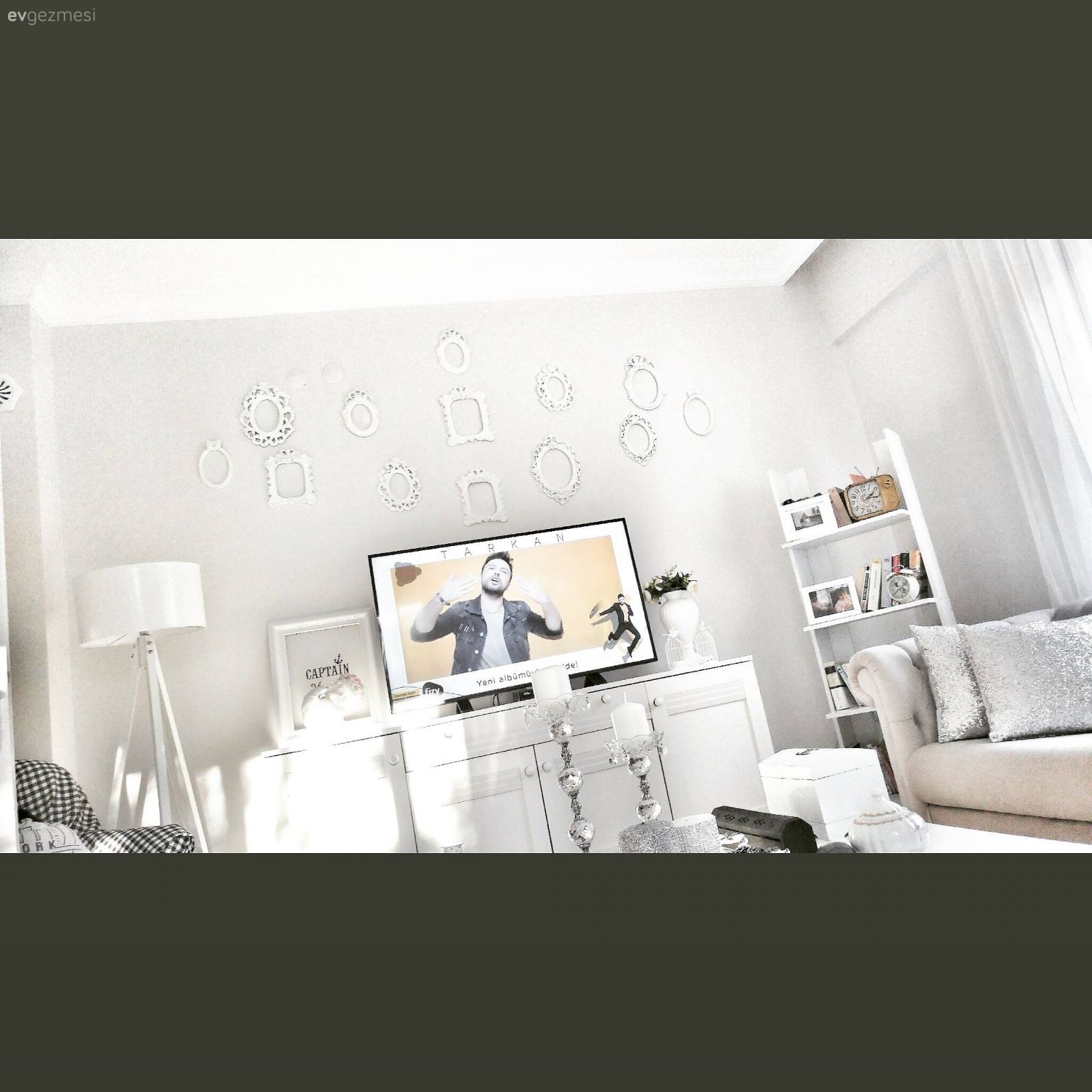 Duvar dekorasyonu, Salon