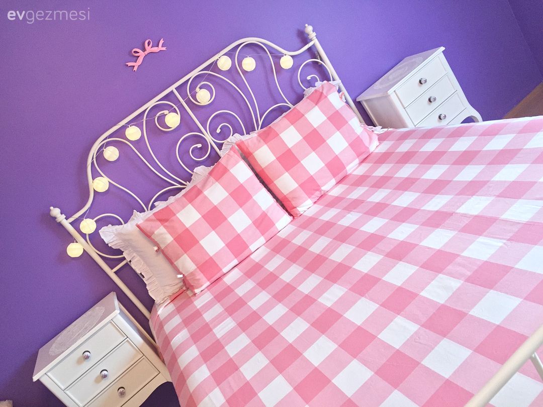 Renkli dokunuşlarla şirin mi şirin bir ev..