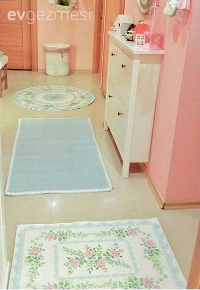 Hilal hanım romantik ve tatlı detaylarla dolu canlı evi..