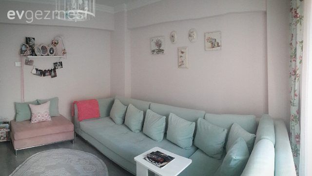 Köşe koltuk, Mavi, Oturma Odası, Halı, Puf