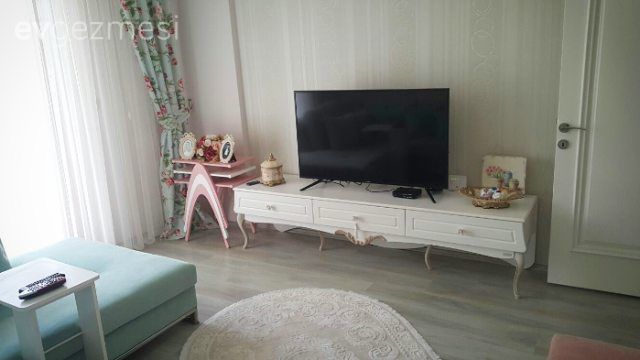 Tv ünitesi, Oturma Odası, Mavi, Köşe koltuk, Halı