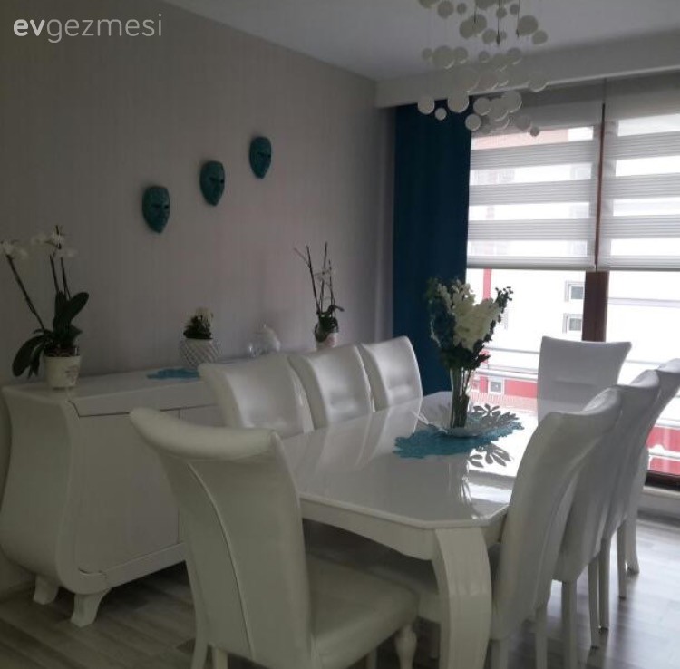 Modern stilde, ferah ve şık: Berrin hanımın salonu..