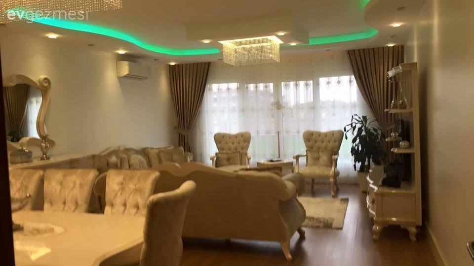 Asma tavan, Aydınlatma, Salon