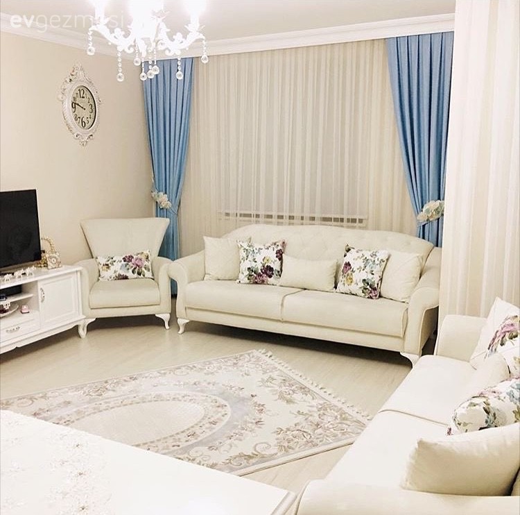 Bahar hanımın sade ve uyumlu evi..