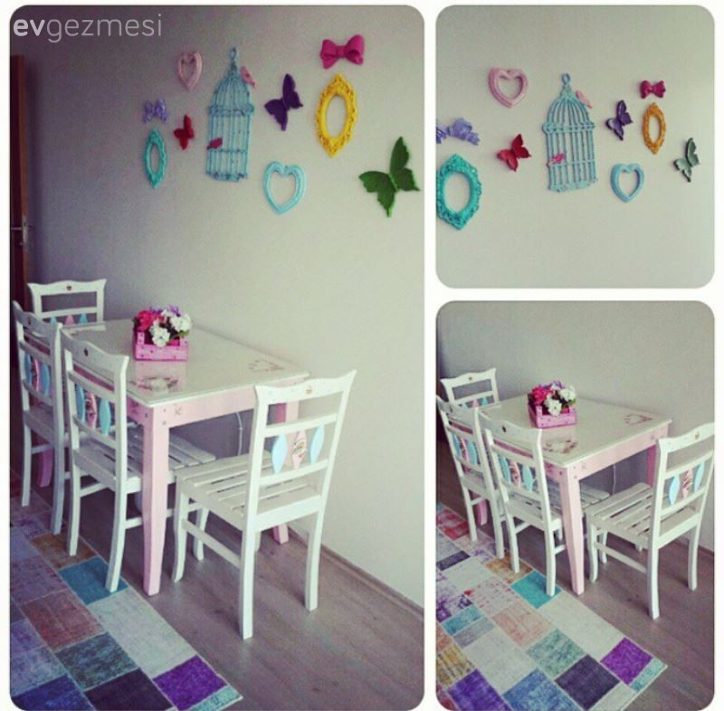 Fulya hanımın toprak renkleri ahşapla kullandığı naturel dekoru..