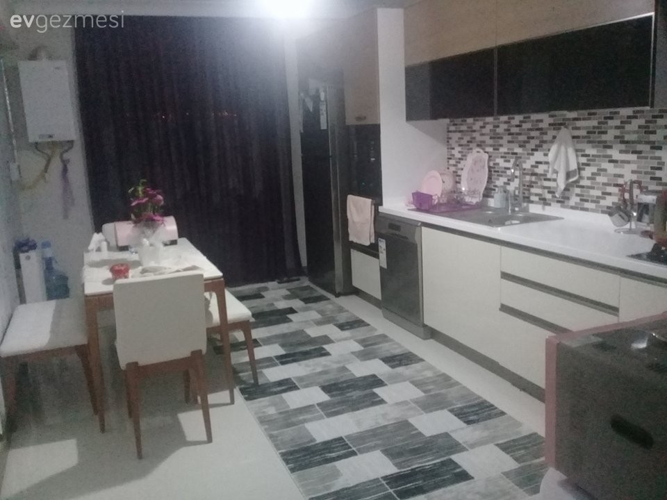 Halı, Modern mutfak, Mutfak, Mutfak masası