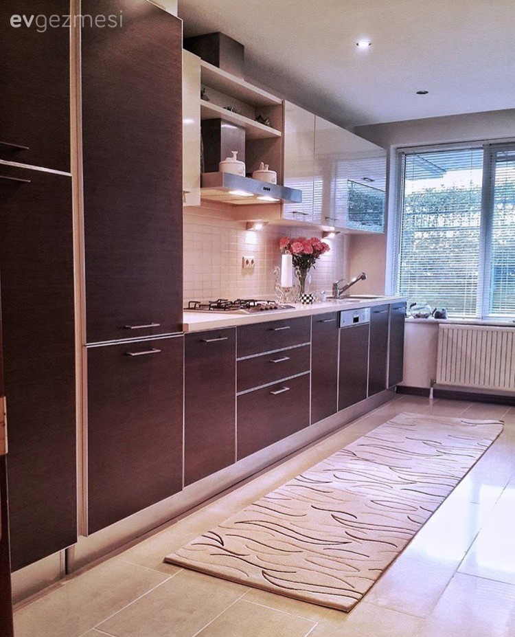 Ankastre, Halı, Modern mutfak, Mor mutfak