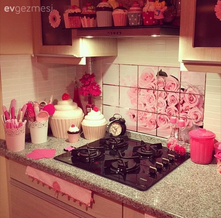 Mutfak, Mutfak aksesuarları, Pembe