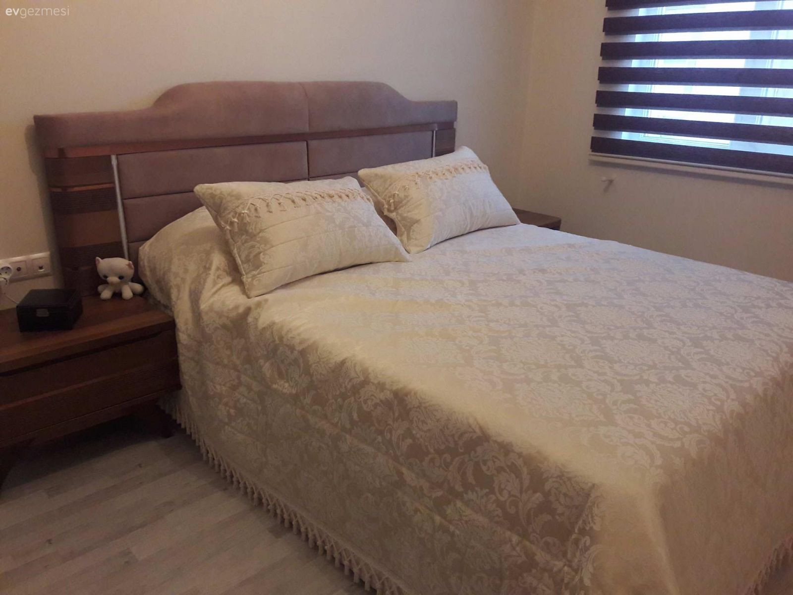 Sıcak ve samimi bir dekor. Hülya hanımın evi..