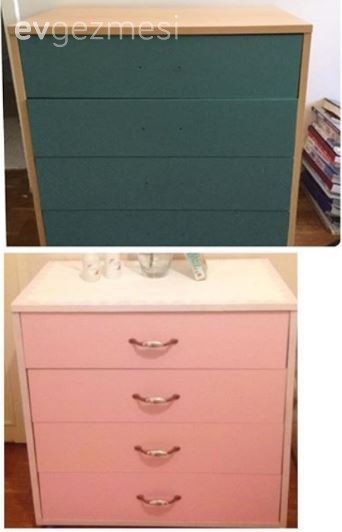 Kendin Yap, Mobilya boyama