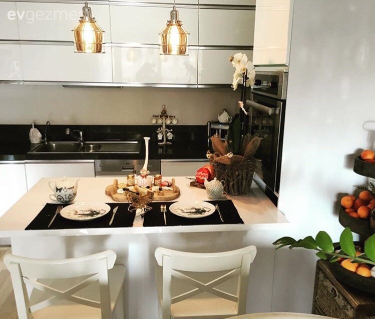 Amerikan Mutfak, Aydınlatma, Modern mutfak, Mutfak