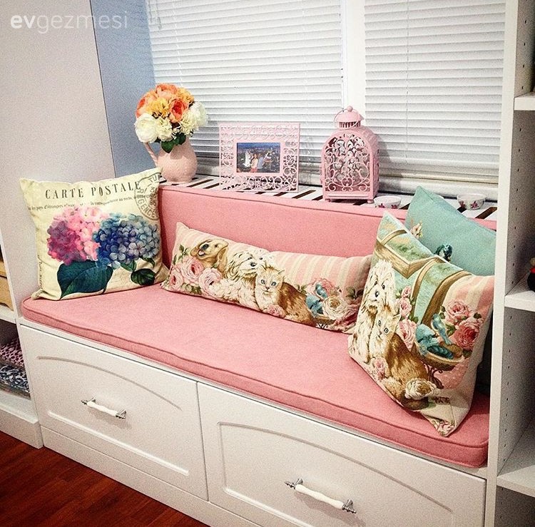 Nesrin hanımın tatlı ve zevkli evi..