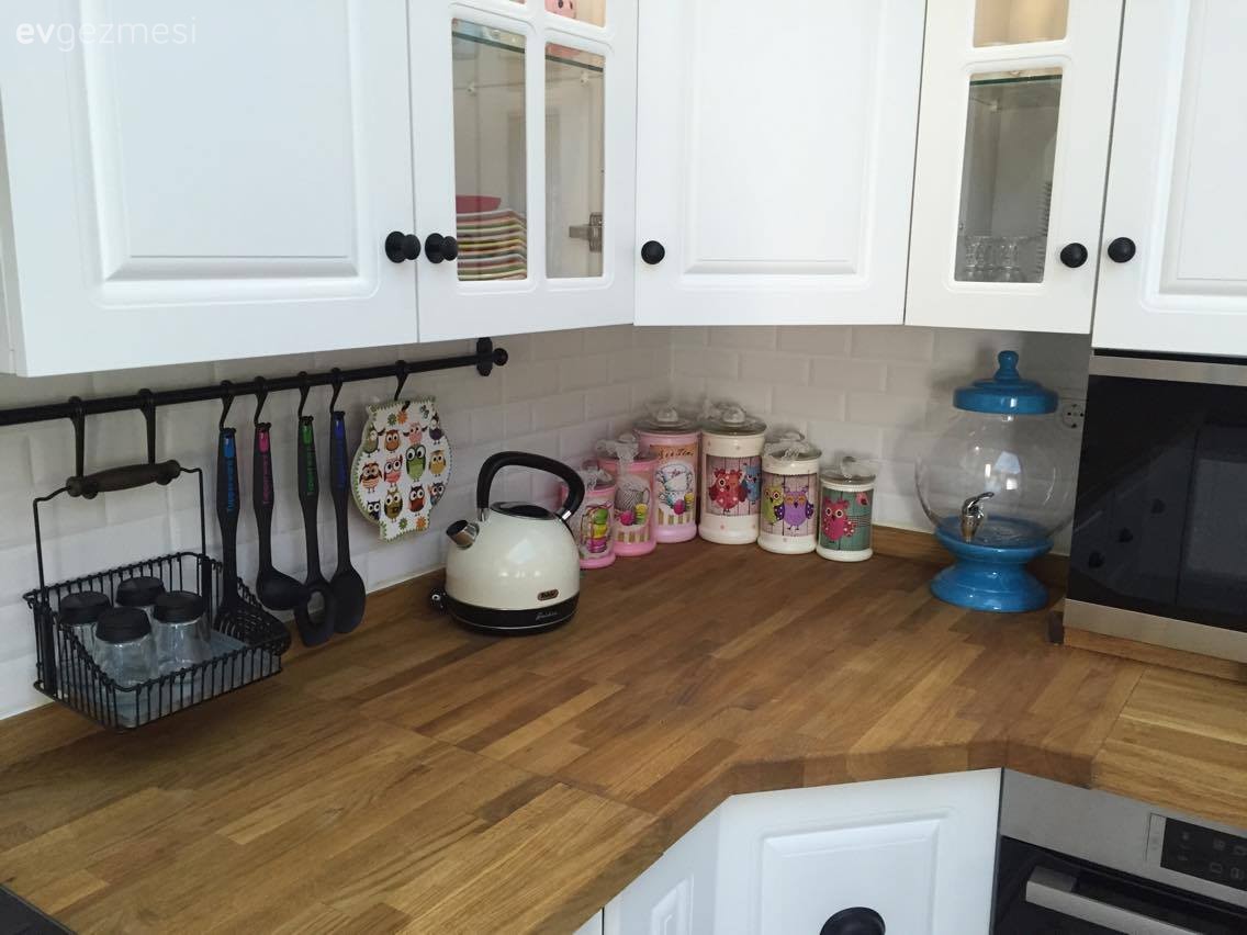 Beyaz mutfak, Country mutfak, Masif ahşap, Mutfak