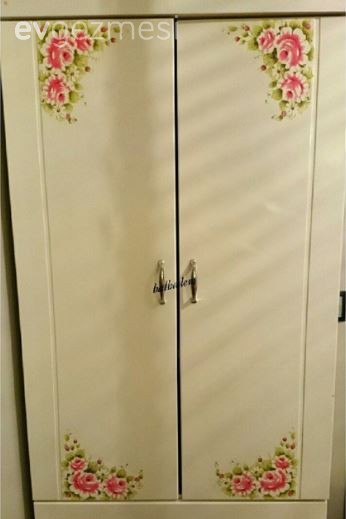 Çiçekler açan, emek ve zevk dolu bir evden kareler..