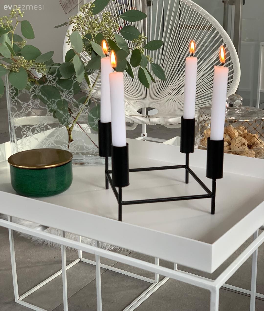 Dekoratif Objeler, Salon, Mum