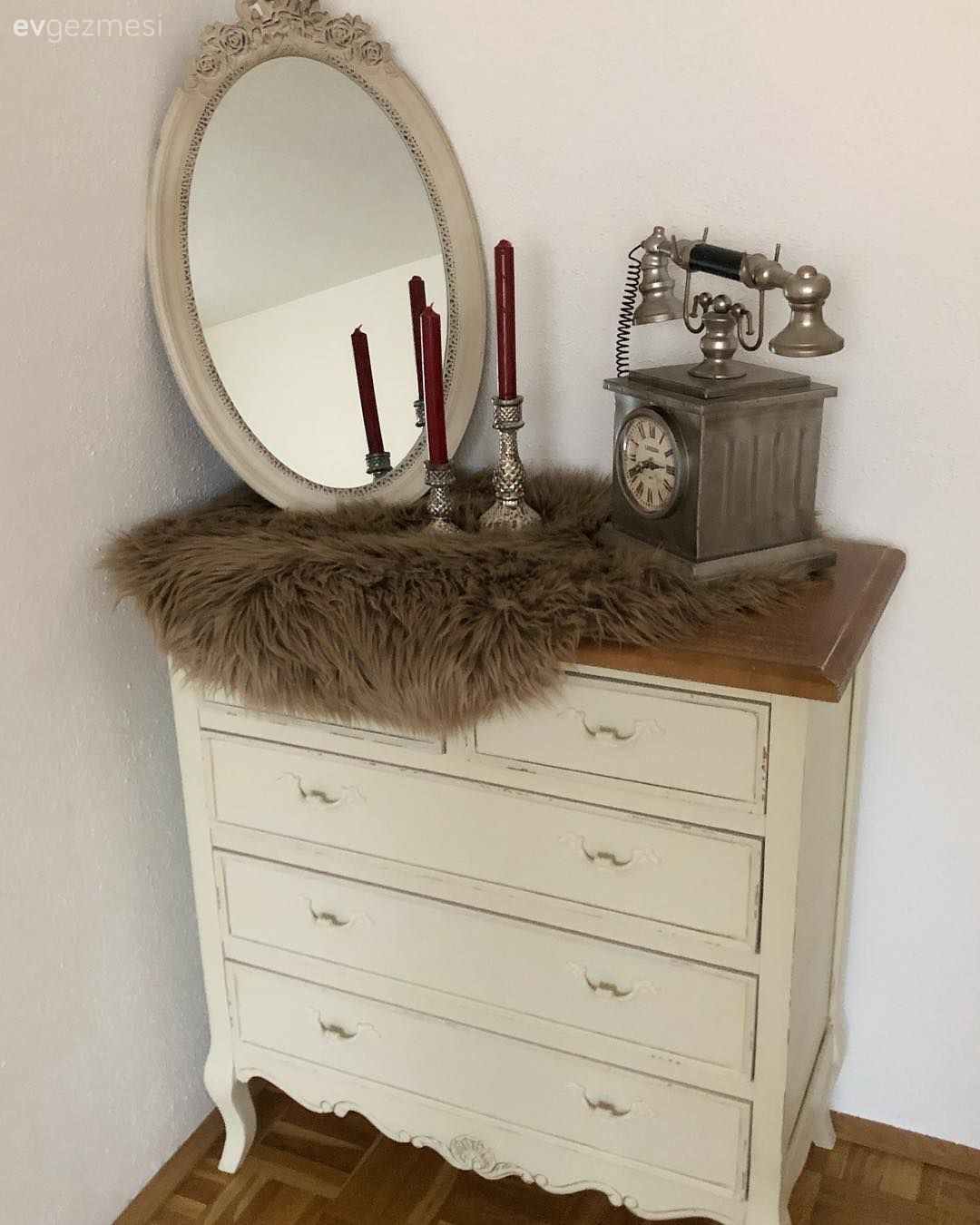 Gardrop, Ayna, Vintage, Salon