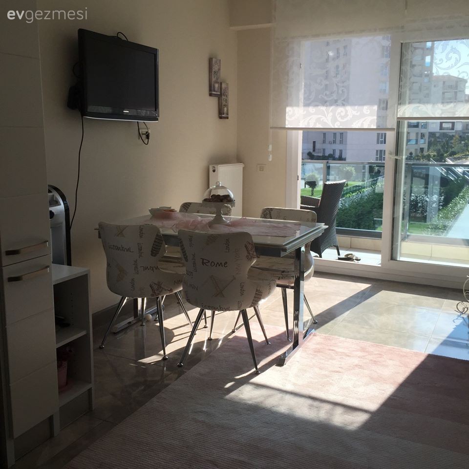 Derya hanımın zarif evinden yeni kareler..