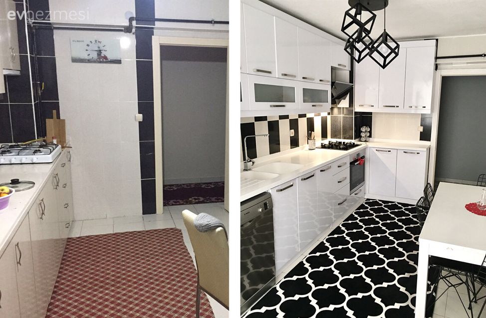 Öncesi / Sonrası, Mutfak, Mutfak tadilat