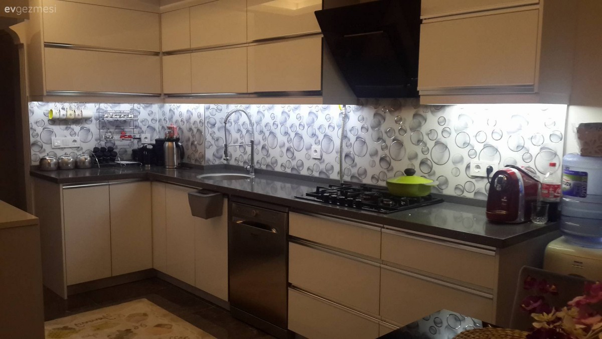 Ankastre, Beyaz mutfak, Modern mutfak, Mutfak