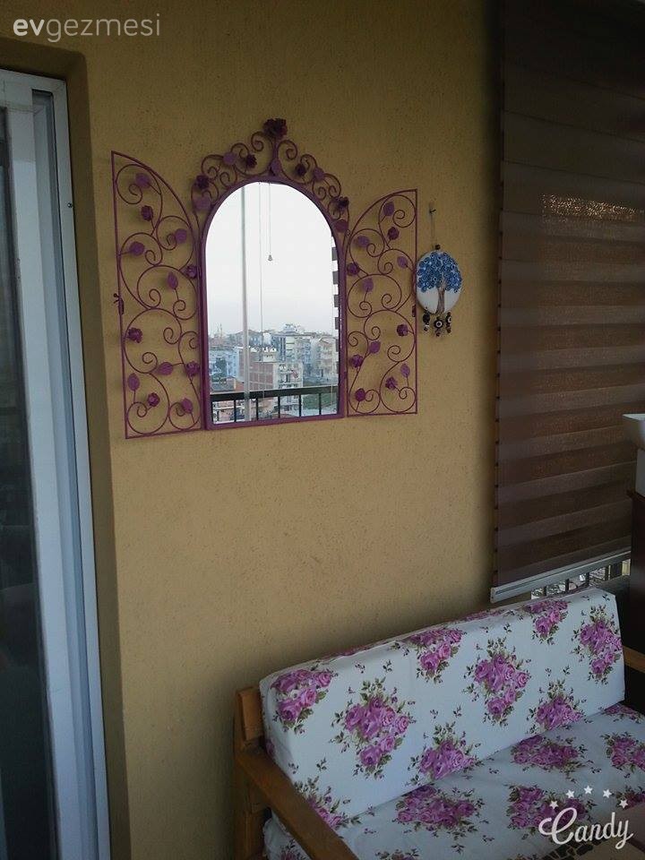 Songül hanımın kullanışlı ve iç açıcı, kutu gibi evi..