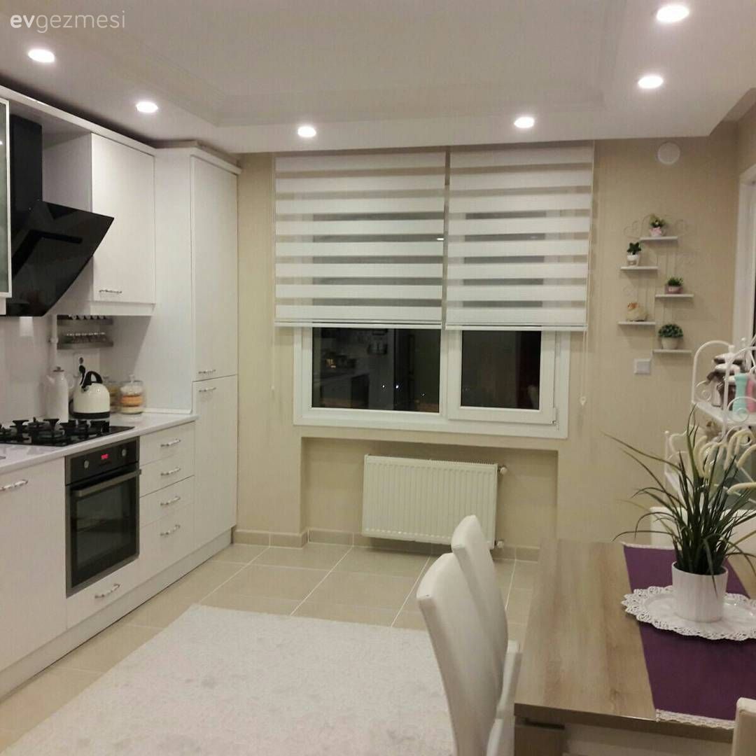 Beyaz mutfak, Kendin Yap, Mobilya boyama, Mutfak, Mutfak tadilat, Öncesi / Sonrası