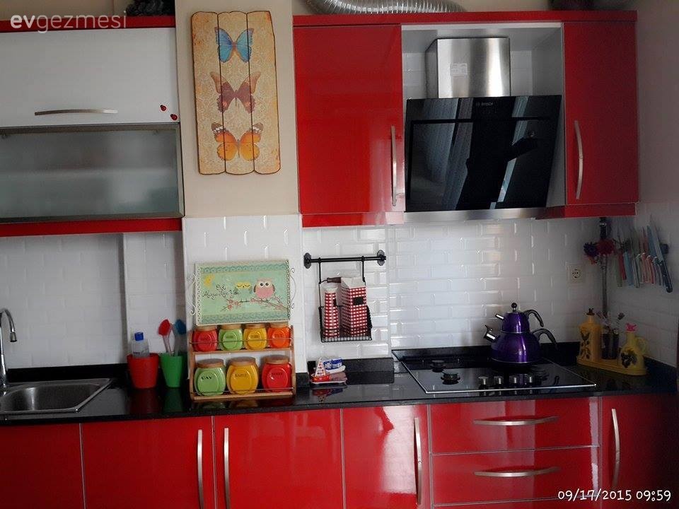 Kişisel dokunuşlarla dolu, cıvıl cıvıl bir mutfak!