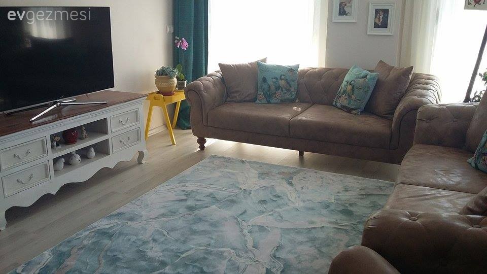 Halı, Kahverengi, Salon, Vintage