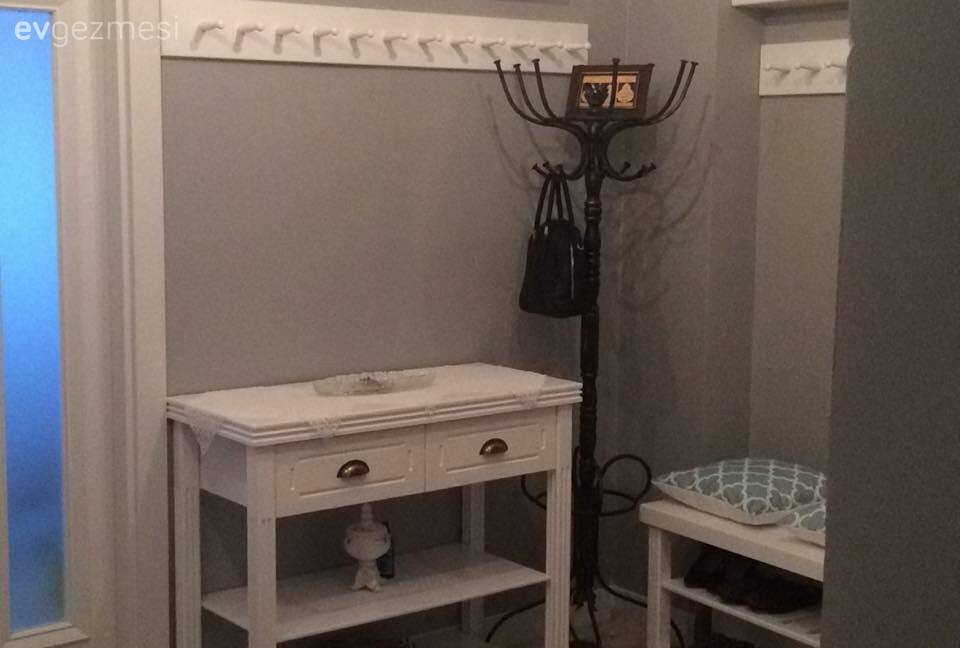 Vintage ve rustik tarzların başarıyla uygulandığı zarif bir ev..