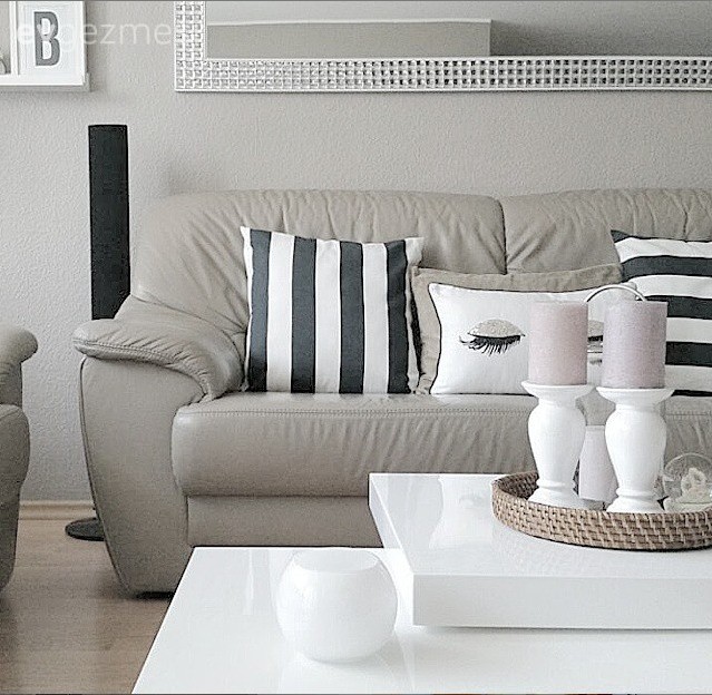 Zeynep Hanım'ın İskandinav stilinden etkilenmiş evi