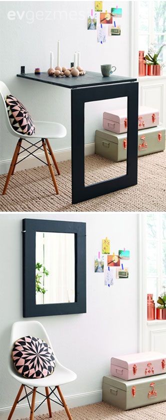 Ayna, Çalışma odası