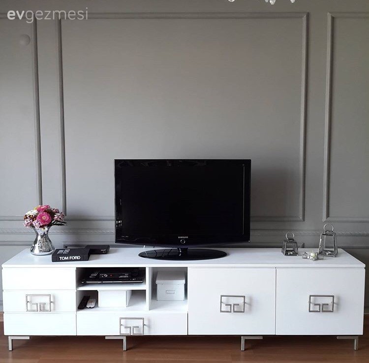 Mobilya boyama, Öncesi / Sonrası, Tv ünitesi