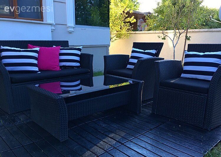 Balkon, Balkon oturma grubu