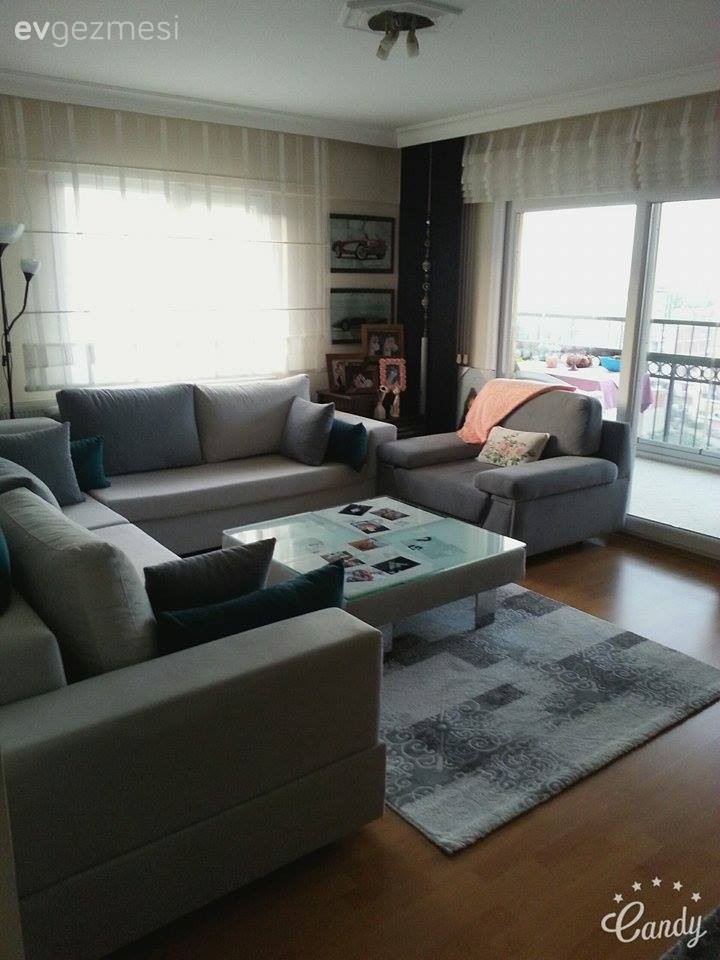 Songül hanımın kullanışlı ve iç açıcı, kutu gibi evi..