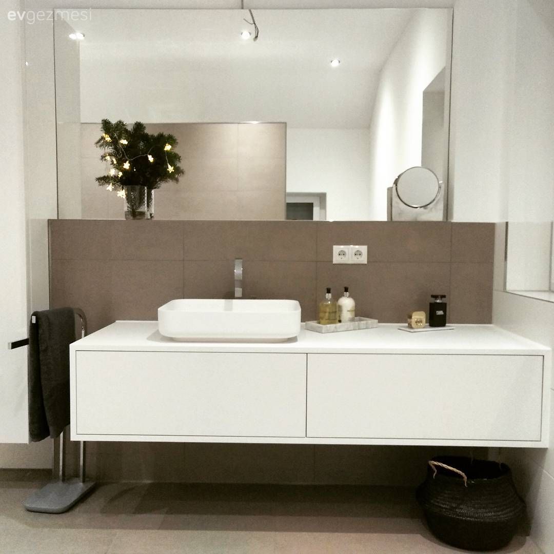 Banyo, Banyo dolabı, Tezgah üstü lavabo
