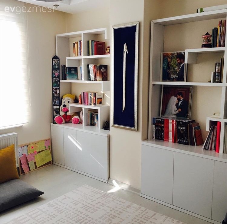 Kitaplık, Oturma Odası