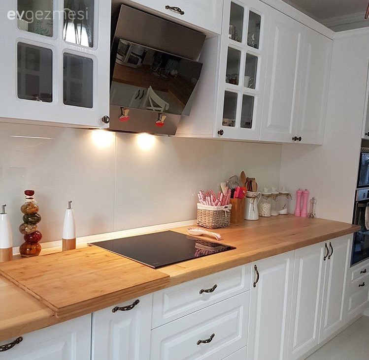 Doğal ve zarif bir dekor: İlknur hanımın mutfağı..