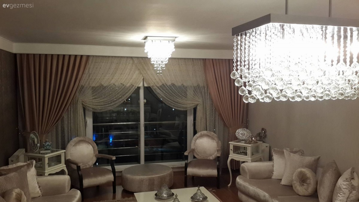 Aydınlatma, Perde, Salon