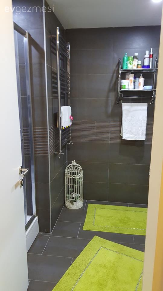 Sibel hanımın mavi ve gri vurgusuyla modern stil, şık evi..