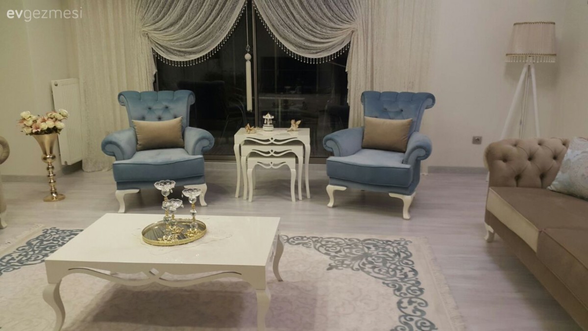 Sakin ve şık bir dekor: Feruzan hanımın keyifli evi..