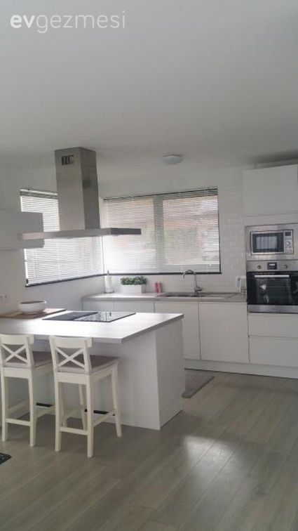 Ankastre, Beyaz mutfak, Modern mutfak, Mutfak