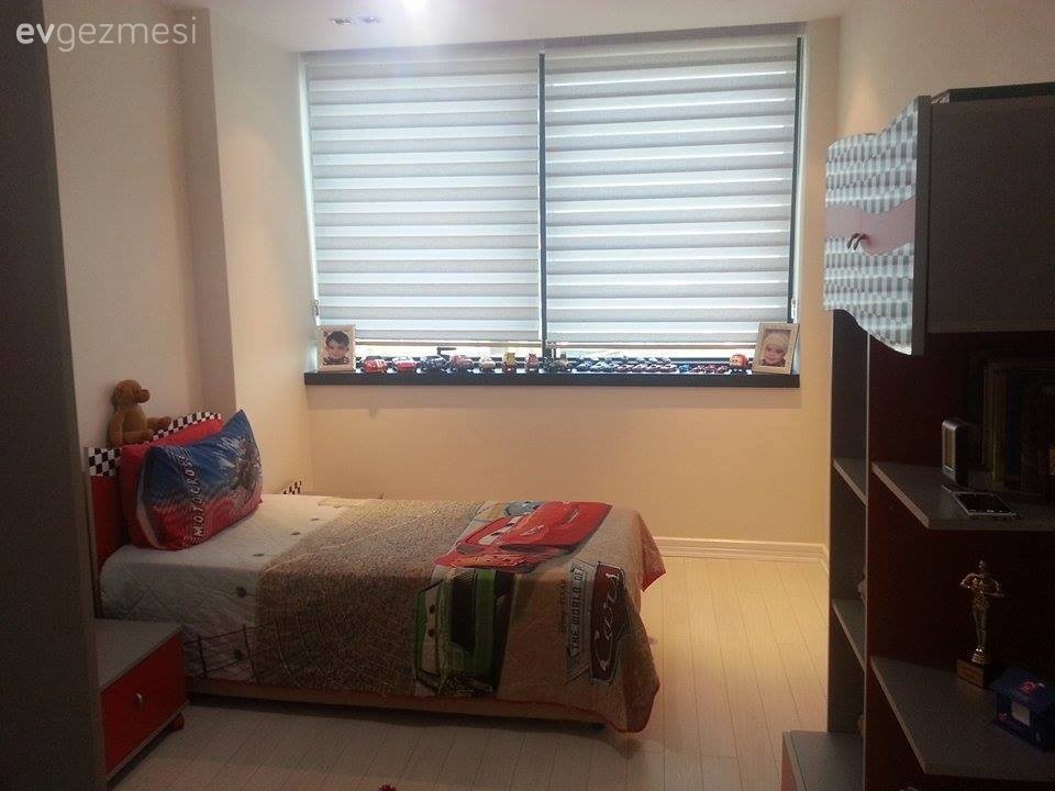 Ercan beyin şıklığın konfor ile buluştuğu ferah evi..